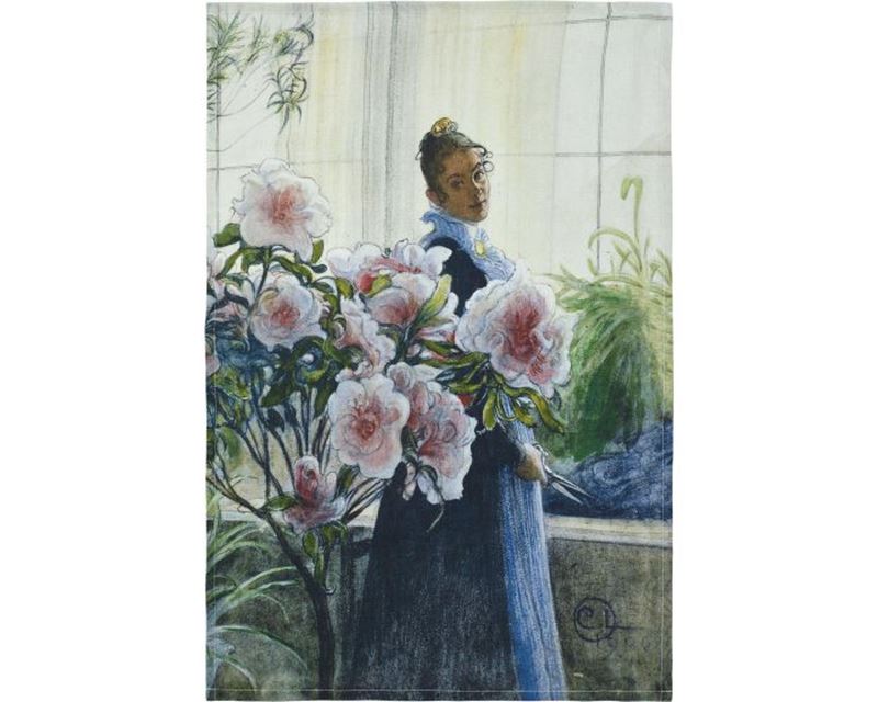 Azalea Carl Larsson kökshandduk